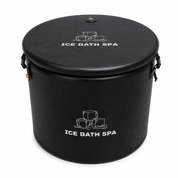 Кругла надувна крижана ванна Ice Bath Spa Premium, термована, для холодних ванн та відновлення 90х75 см