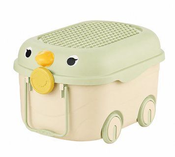 Ящик для іграшок на колесах Terrio &ldquo;Birdy M&rdquo; Салатовий 56х37,5х33 см