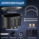 Овальна крижана ванна Ice Bath Spa з кришкою 120x70x70 см 2636884071 фото 6