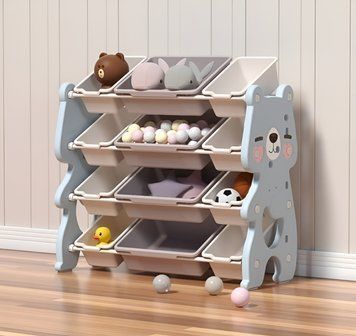 Стелаж з контейнерами Terrio &rdquo;Cutie L&rdquo; Блакитний