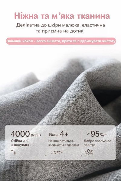Дитяче ліжечко-колиска Terrio "Classy" з регулюванням висоти (5 рівнів) (TL-V03)